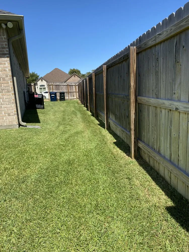 Local landscape installation for homes in Bryan, TX by Rodriguez Lawn Care and Landscaping