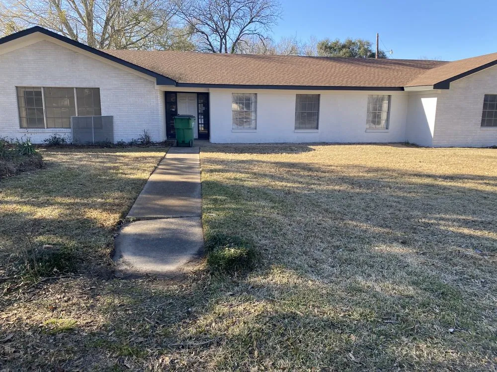 Local landscape installation in Bryan, TX by Rodriguez Lawn Care and Landscaping