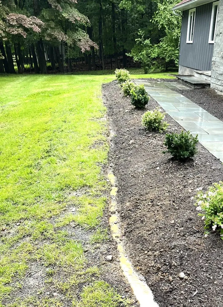 Reliable landscape design for homes in Saugerties, NY by Rodriguez lawn care
