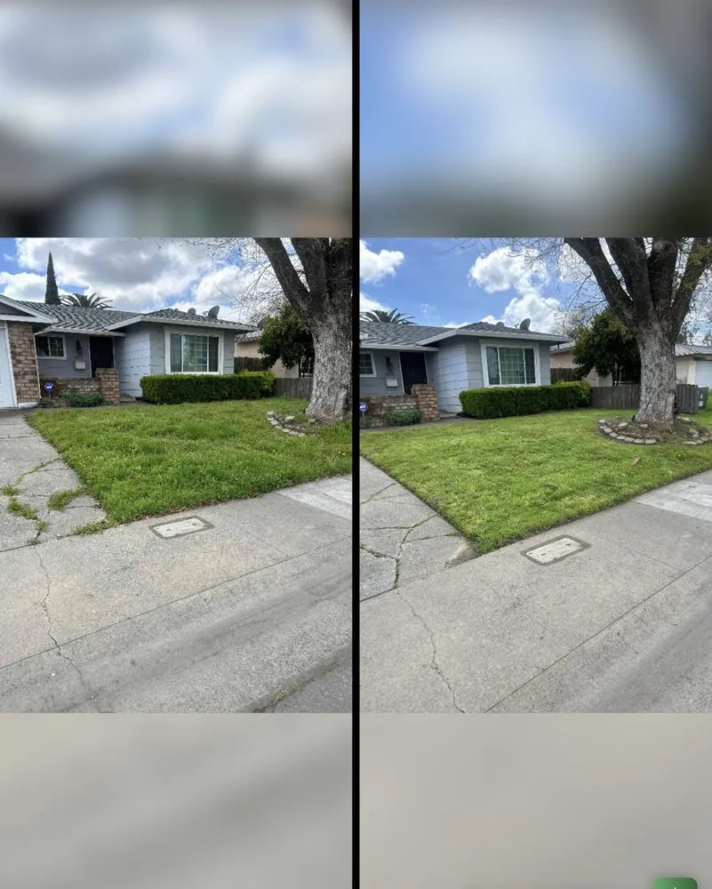 Professional lawn mowing service for homes across Sacramento, CA - Rodriguez Lawn Care Services