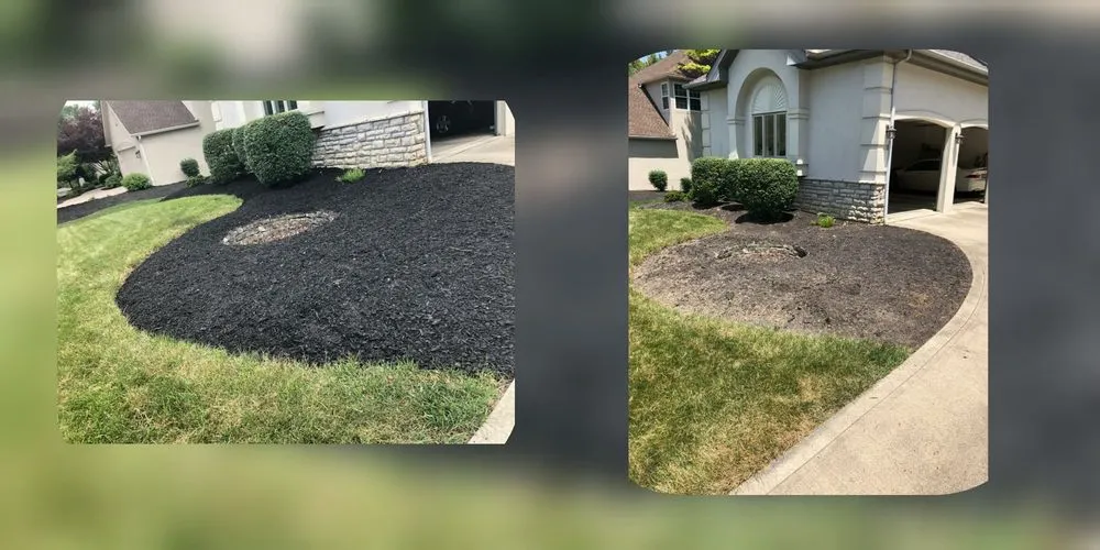 Affordable garden landscaping for residential properties in Upper Arlngtn, OH by Rodriguez Lawn Care