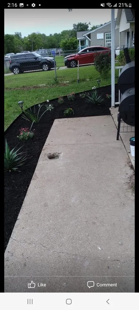 Custom outdoor landscaping for outdoor upgrades across Waco, TX - Rodriguez Lawn Care