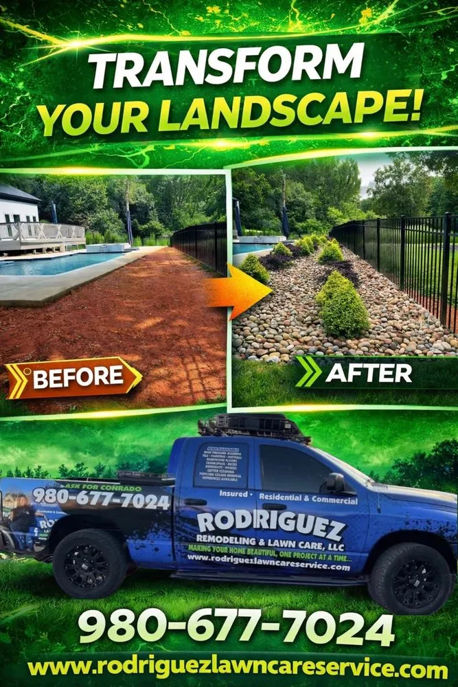 Affordable landscaping services in Gastonia, NC - Rodriguez Remodeling