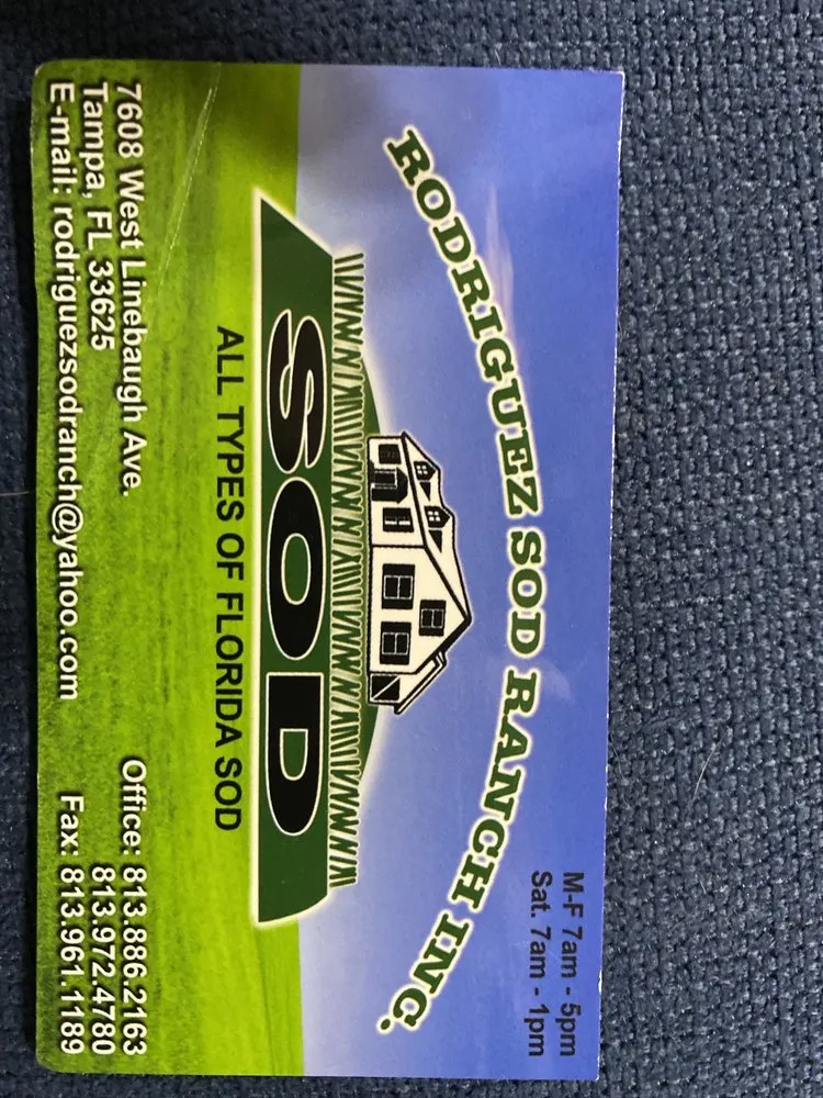 Local landscape design experts serving Tampa, FL - Rodriguez Sod