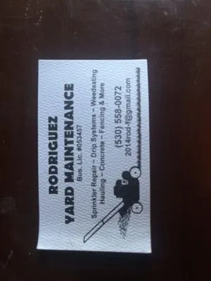 Rodriguez Yard Maintenance Logo