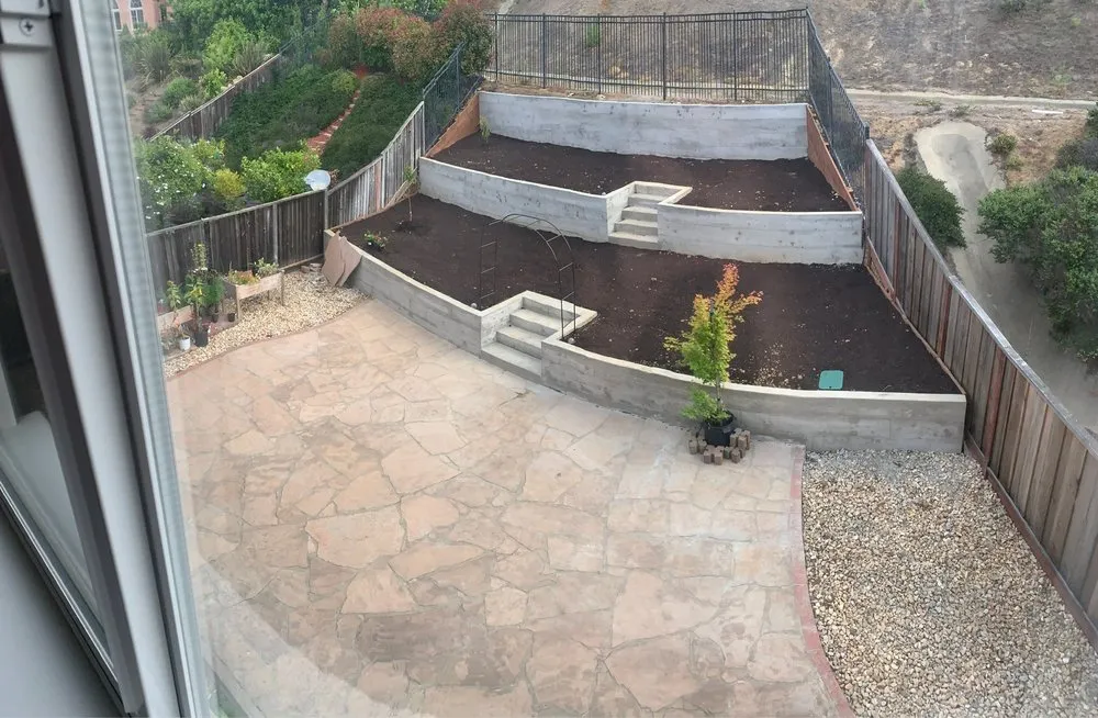 Local landscape installation in San Francisco, CA - Rodscape