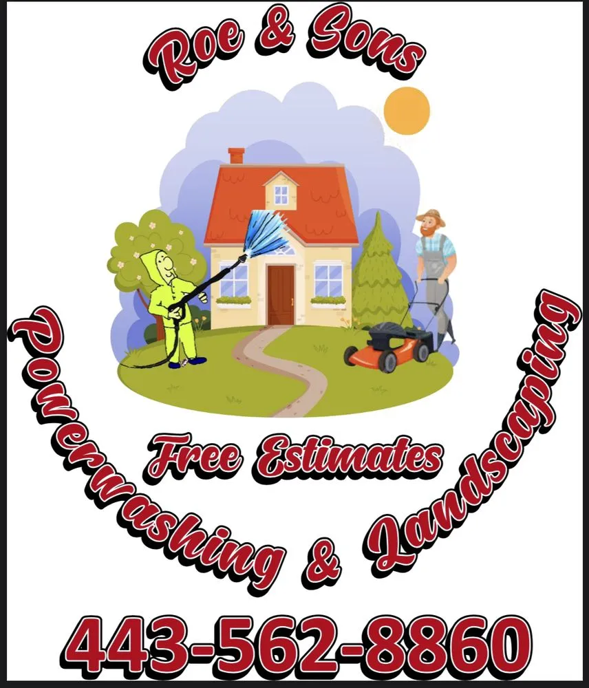 Top-rated lawn mowing service in Baltimore, MD - Roe & Sons Powerwashing Landscaping