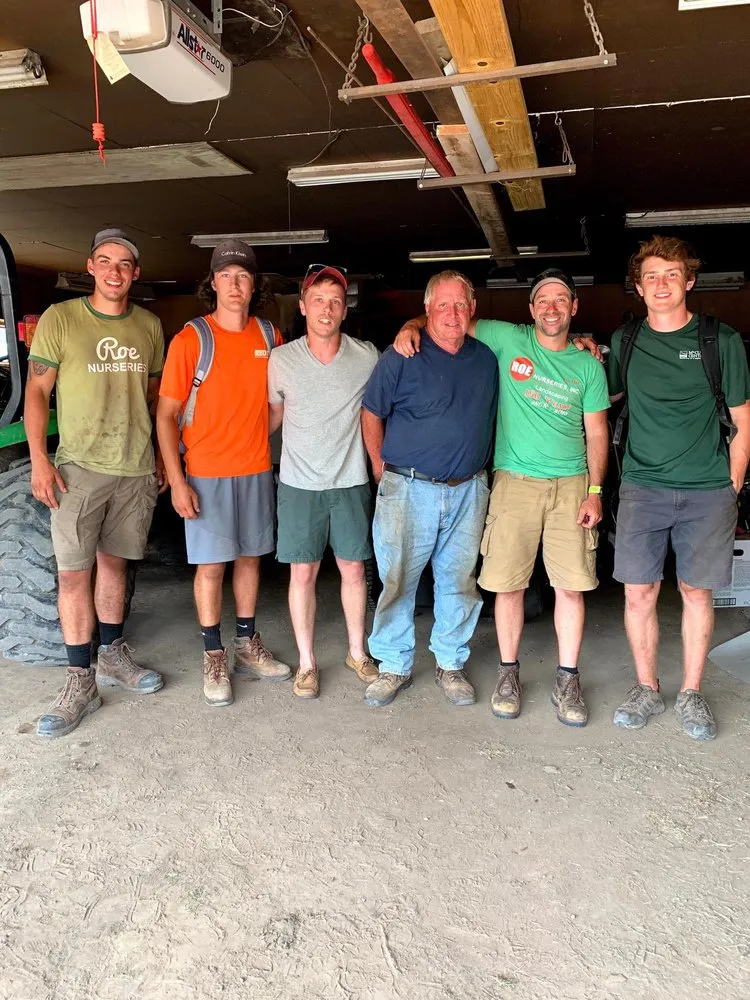 Professional lawn mowing service for residential properties in Oshkosh, WI by Roe Nurseries