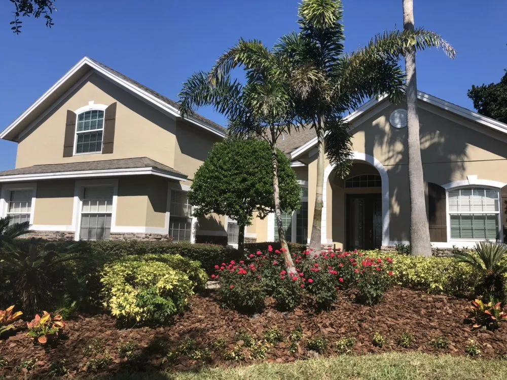 Local garden landscaping for beautiful yards in Deland, FL by Roeling Green Lawns