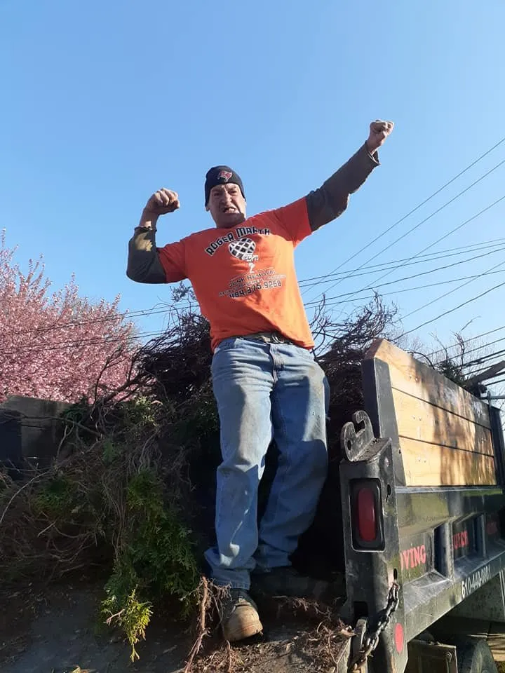 Local yard cleanup service in Northampton, PA by Roger Marth Junk Removal