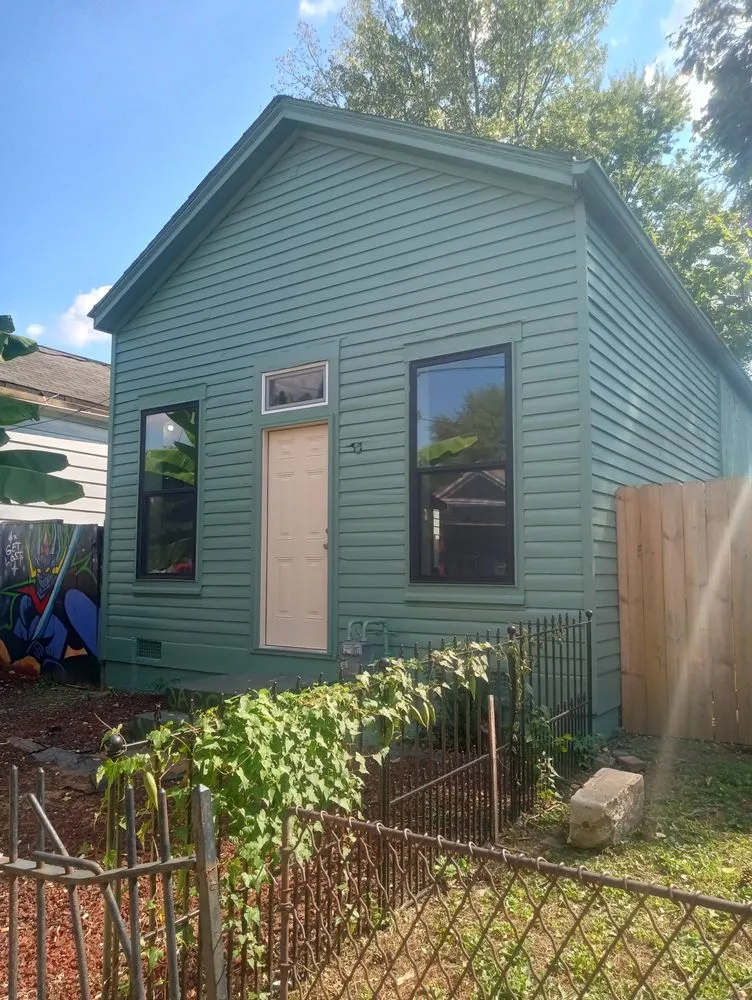 Professional garden landscaping for residential properties in La Grange, KY by Roger Painting & Landscaping