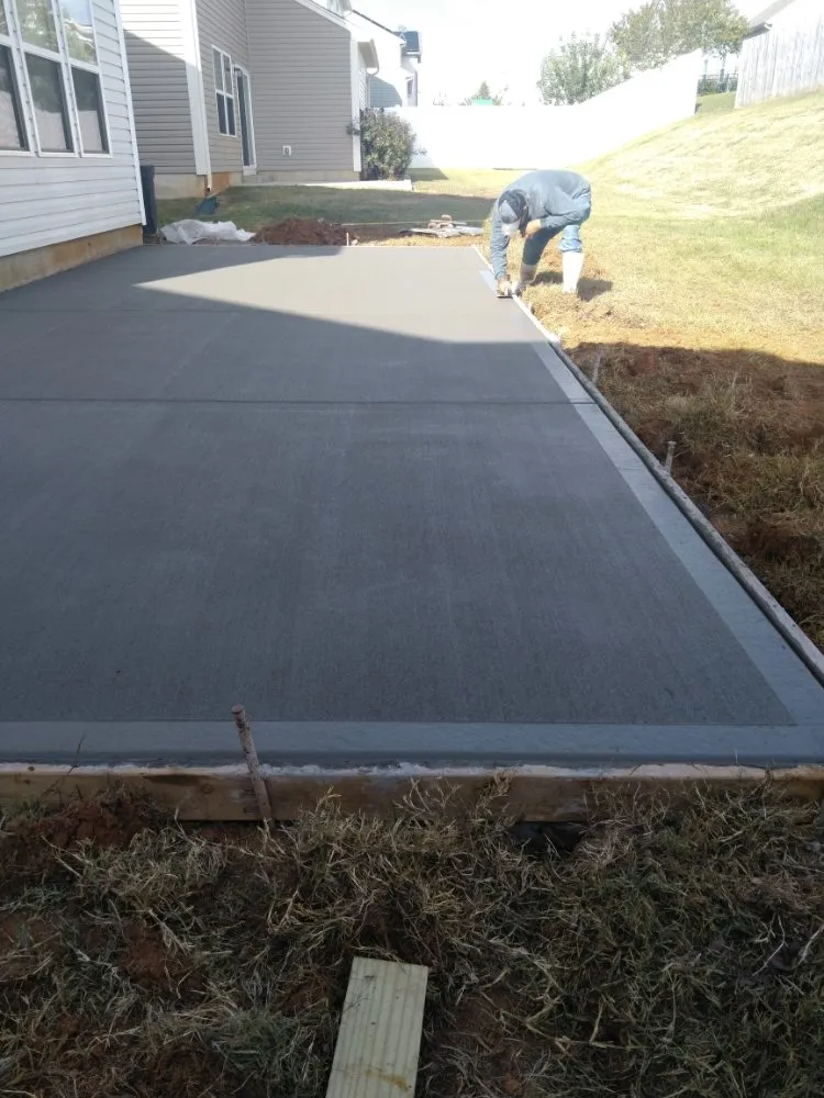 Custom landscaping services in Mint Hill, NC by Rogers Backhoe and Concrete