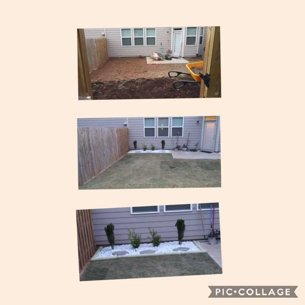 Local outdoor landscaping for outdoor upgrades in Covington, GA by Rogers Cleaning & Handymen Services