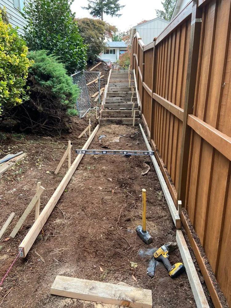 Trusted yard cleanup service for residential properties in Portland, OR by Roger's Concrete