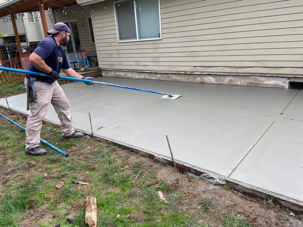 Top-rated landscape installation in Portland, OR by Roger's Concrete