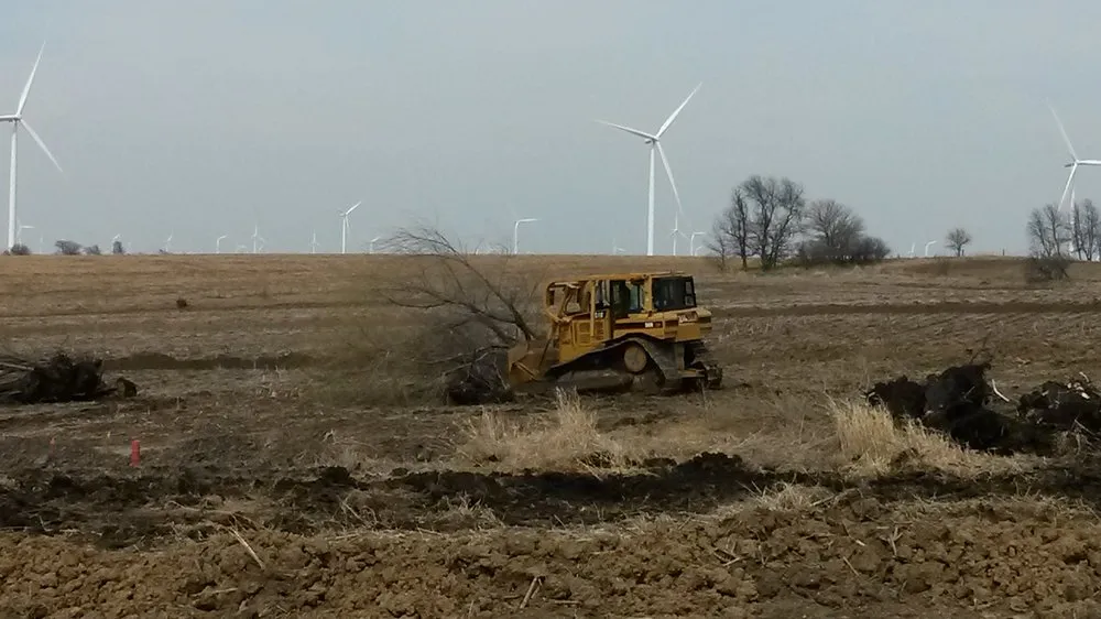 Local yard cleanup service in Lenox, IA by Rogers Construction