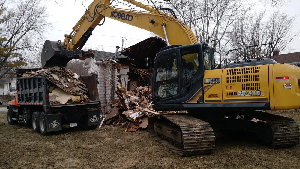 Affordable lawn mowing service in Lenox, IA by Rogers Construction