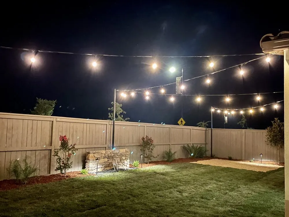 Custom landscape installation in Loomis, CA by Rogers Landscape