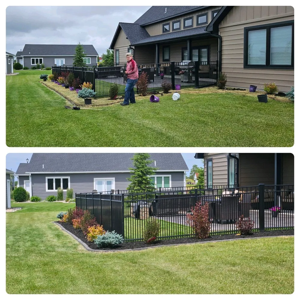 Top-rated garden landscaping for year-round maintenance in East Grand Forks, MN by Rogue Lawn Service