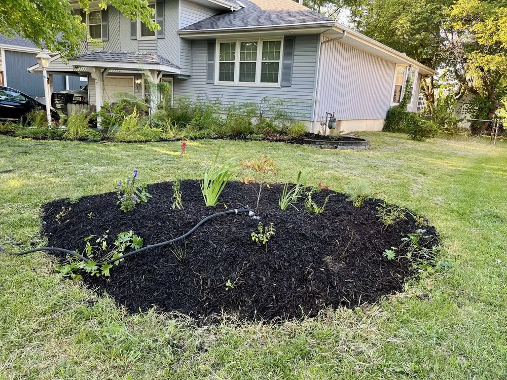 Custom landscape design for residential properties in Lees Summit, MO by Rogue Natives