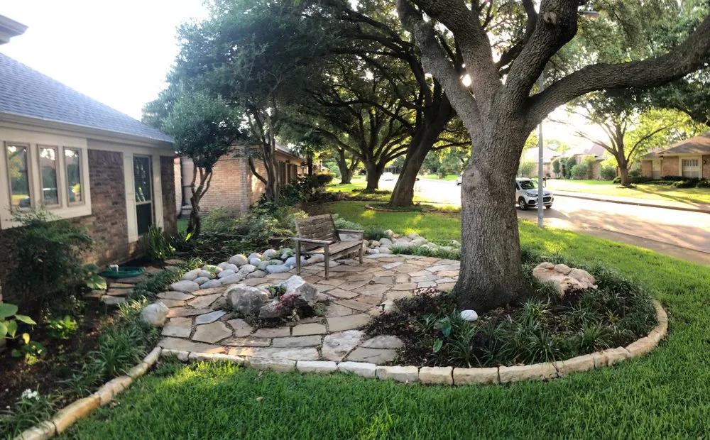 Expert landscaping services near you in Garland, TX by Rohde's Organic Landscape Services