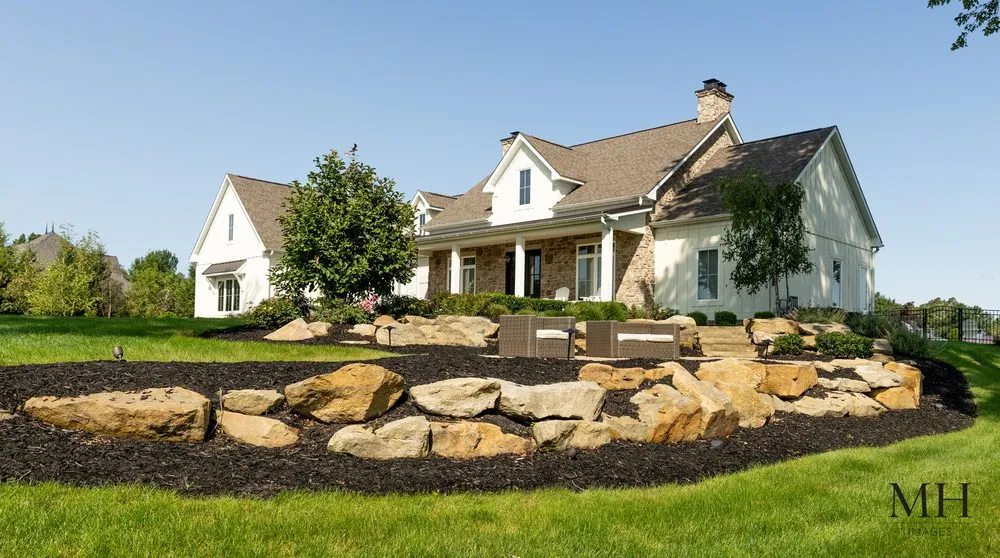 Local landscape installation in Canton, OH by Rohr & Sons Nursery & Garden Center