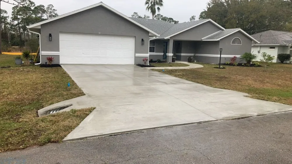 Professional residential landscaping in Palm Coast, FL by Rohr Built