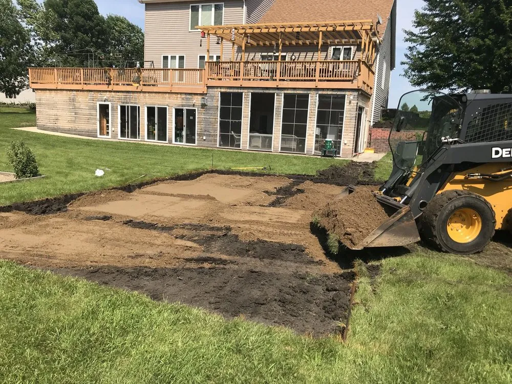 Professional landscape design with custom design in Faribault, MN by Rojas All Pros Companies