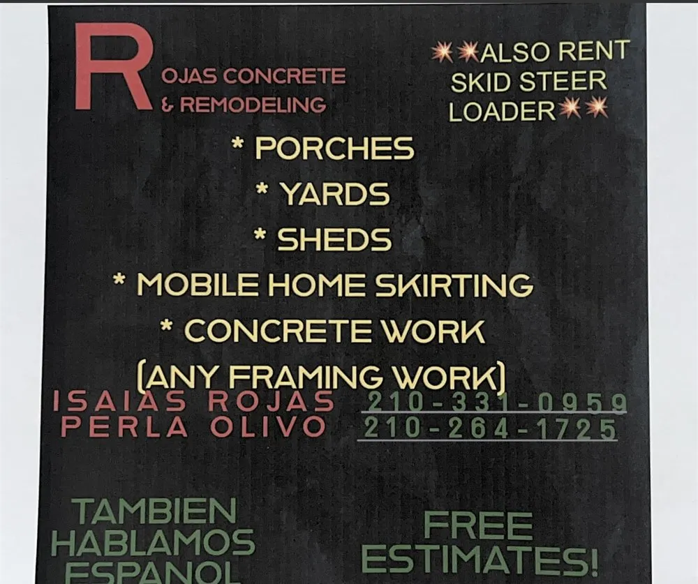 Expert lawn care service for year-round maintenance in Elmendorf, TX by Rojas Concrete & Remodel