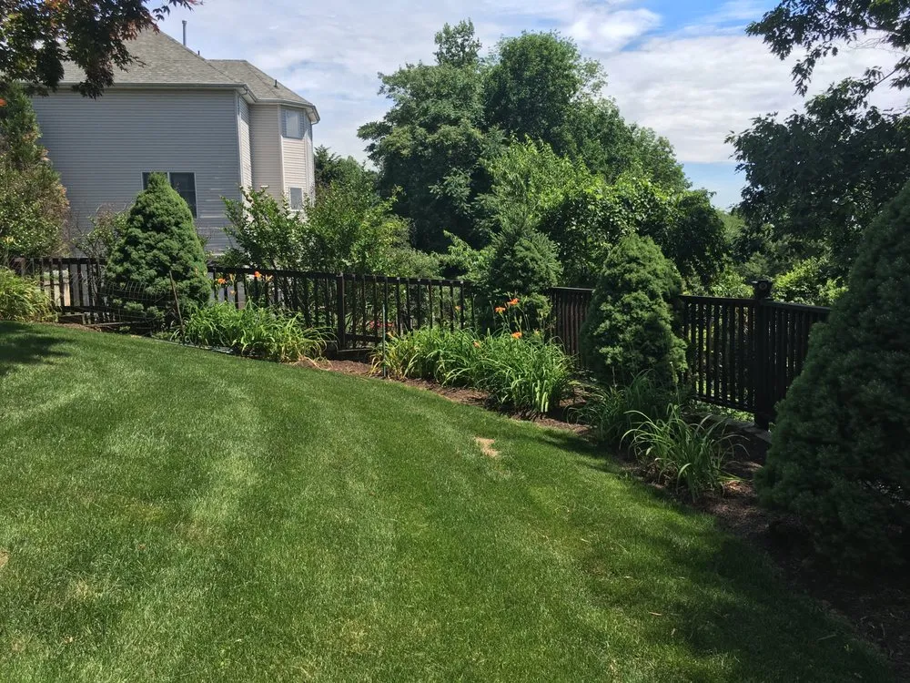 Professional garden landscaping for homes in Summit, NJ by Rojas Construction and Landscaping