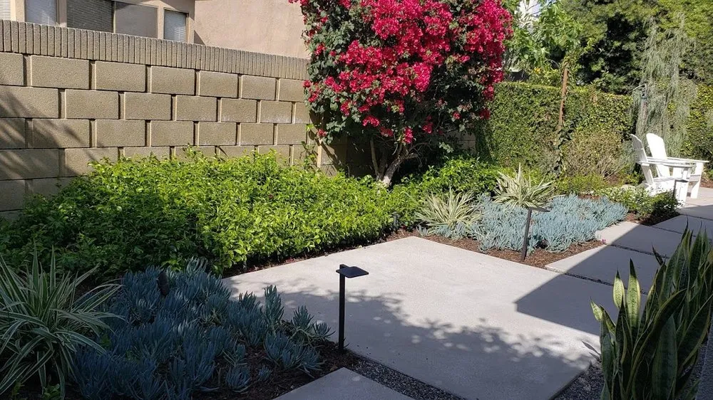 Affordable outdoor landscaping with custom design across Garden Grove, CA - Rojas Landscape & Maintenance
