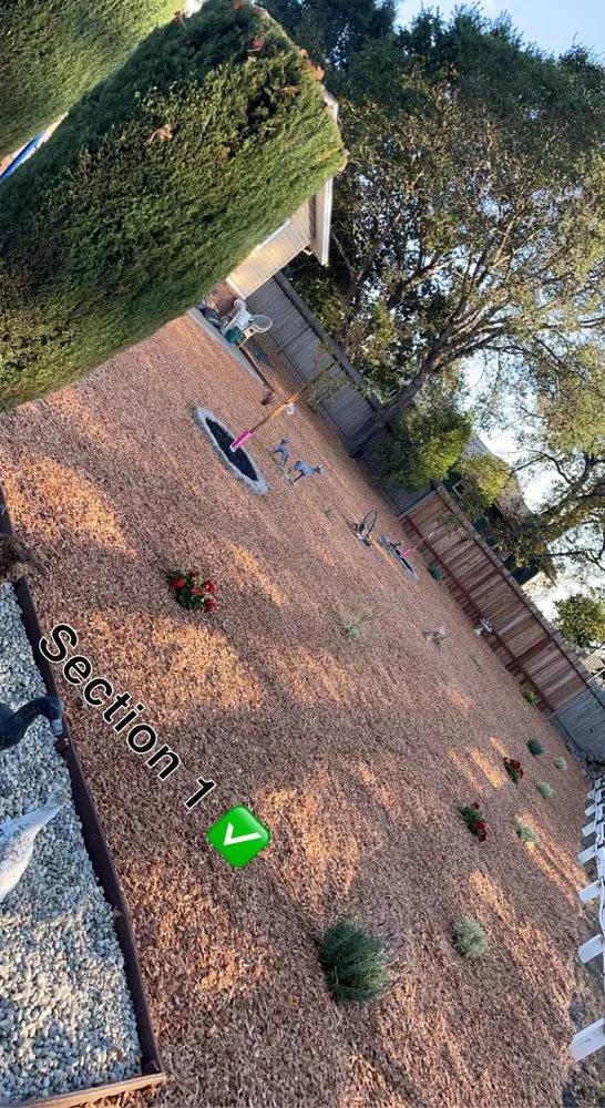 Affordable garden landscaping with custom design in Petaluma, CA by Rojas Landscaping Junk Removal