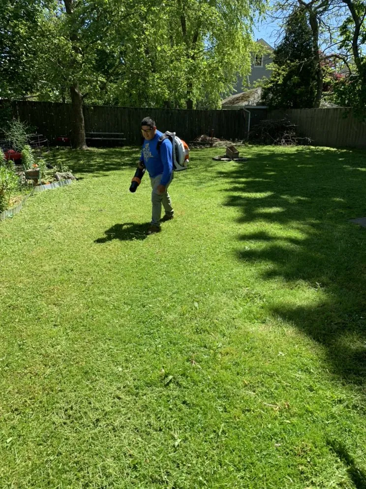 Custom lawn mowing service in Middletown, RI by Rojas Landscaping