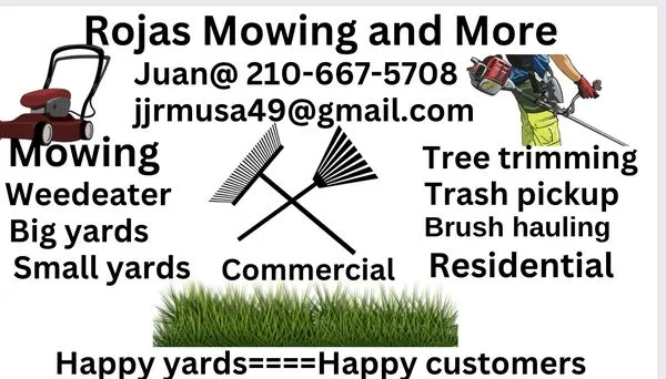 Rojas Mowing and More Logo