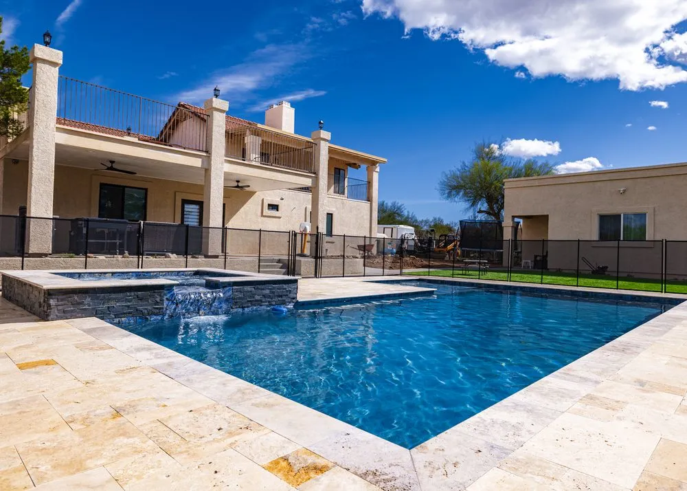 Custom landscape design for year-round maintenance across Tucson, AZ - Rojo's Builders