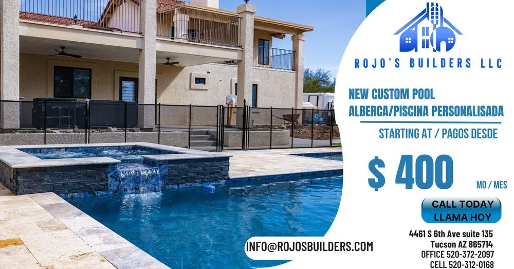 Affordable garden landscaping in Tucson, AZ - Rojo's Builders