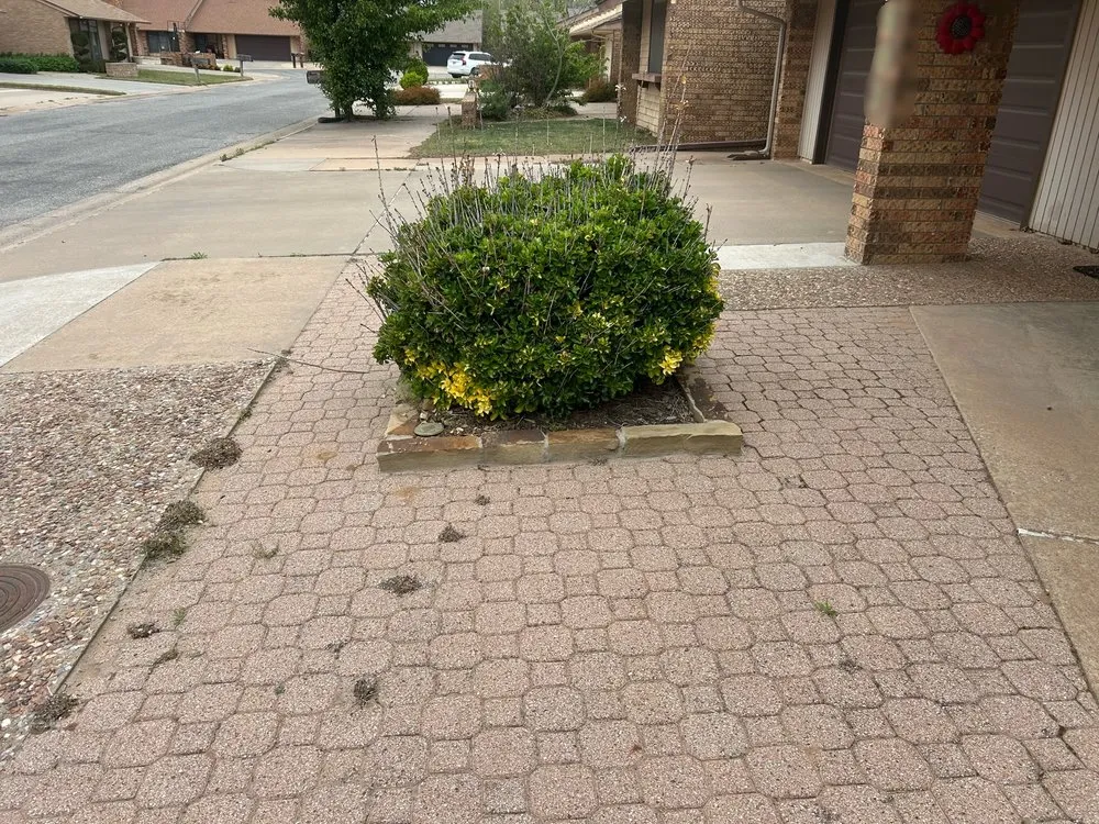 Trusted lawn mowing service with custom design in Enid, OK by Rojo’s Lawn Services