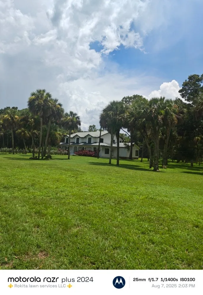 Professional landscape design in Naples, FL by Rokita Lawn Services