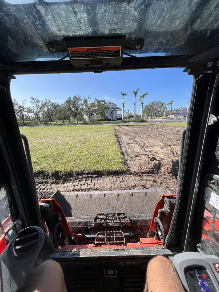 Expert residential landscaping with custom design in Port Charlotte, FL by Roko Construction & Land Services