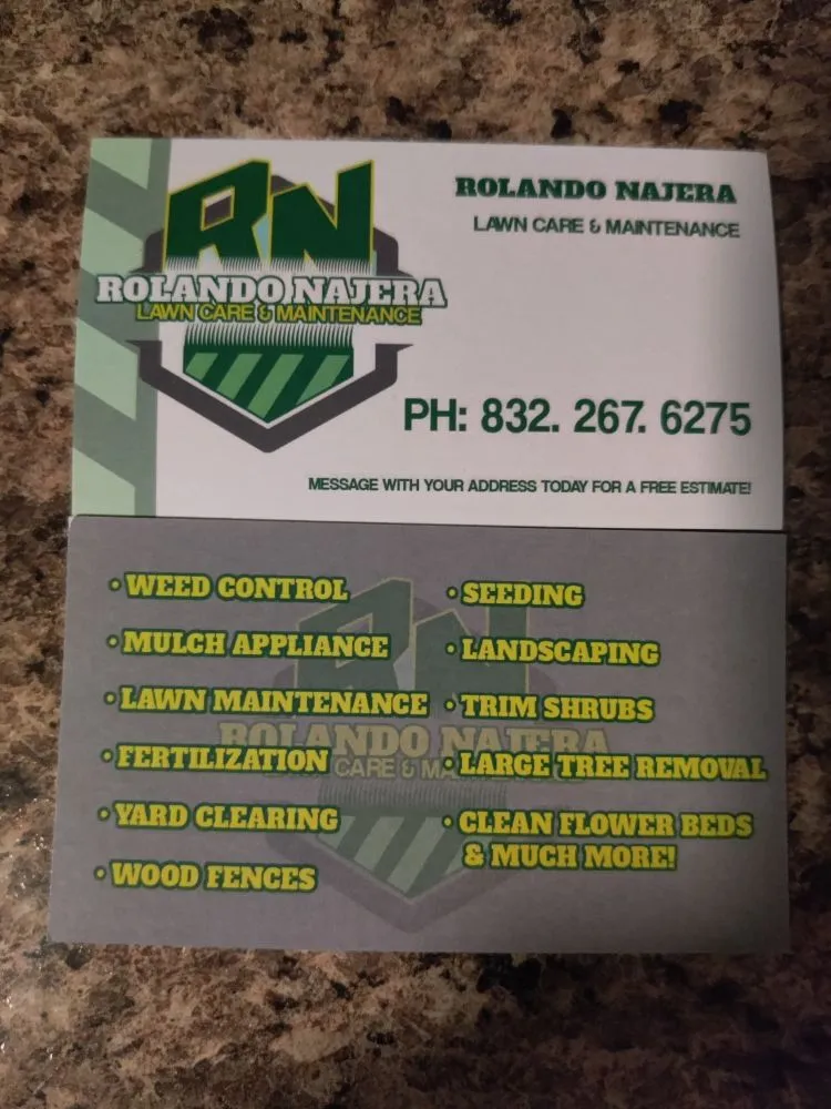 Reliable yard maintenance near you in Houston, TX by Rolando Najera Lawn Care And Maintenance
