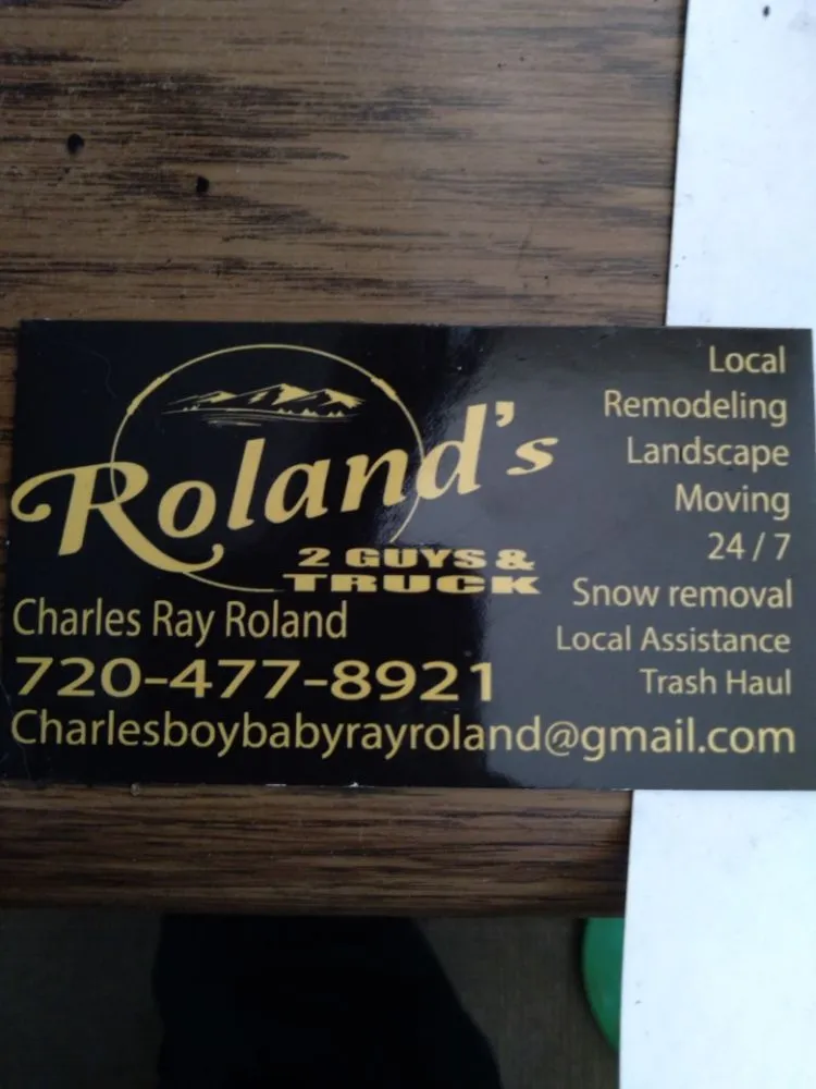 Professional landscape design in La Veta, CO - Roland's 2 Guys & Truck