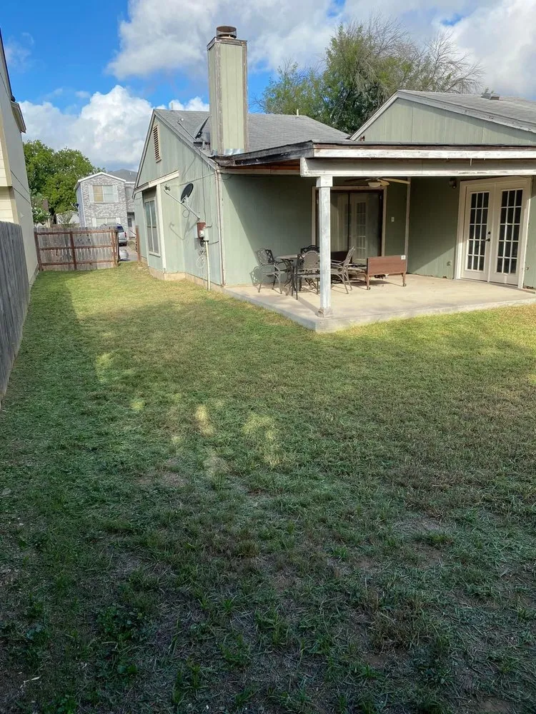 Professional landscape installation in San Antonio, TX by Roland’s Landscaping