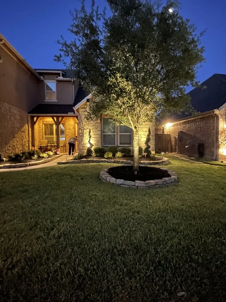Local yard maintenance for homes in Cypress, TX by Rolen Management Services