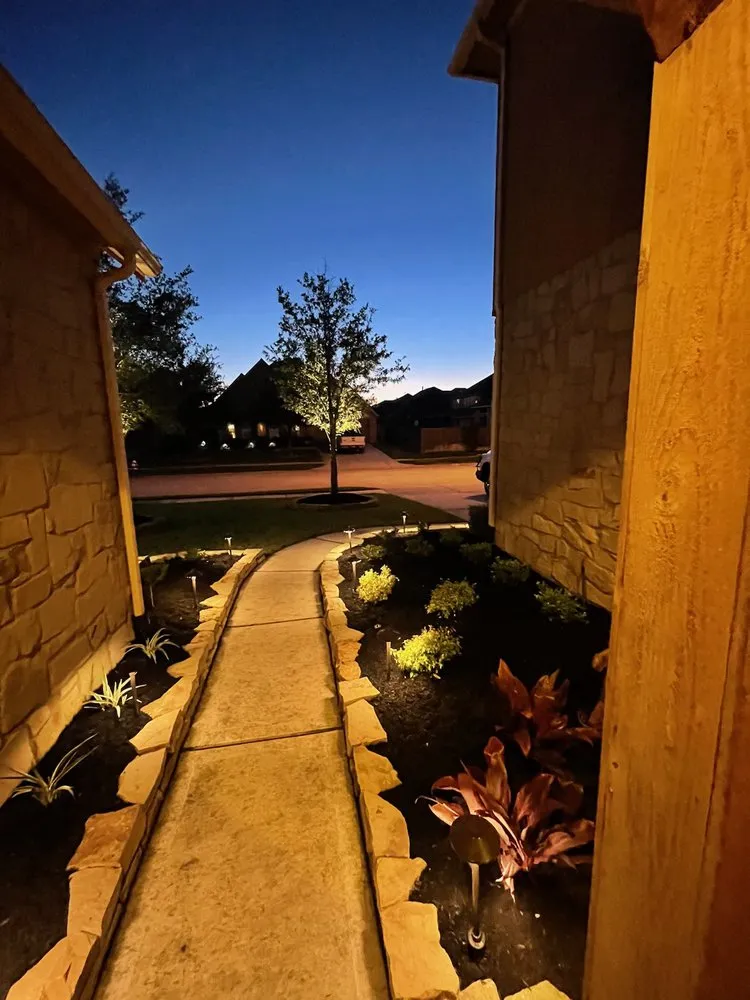 Trusted outdoor landscaping for homes in Cypress, TX by Rolen Management Services