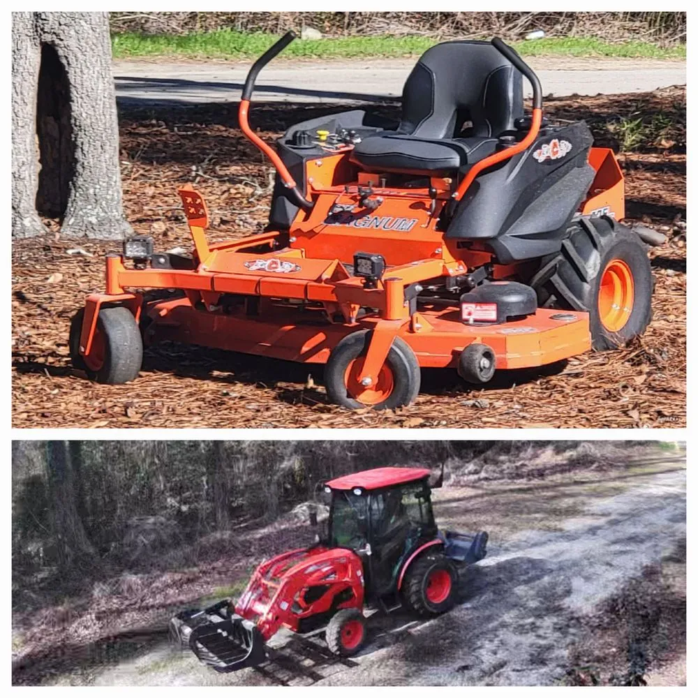 Affordable residential landscaping in West Columbia, SC by Rolle's Enhanced Land Clearing & Lawn Care services