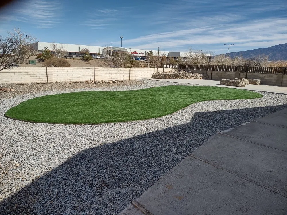 Local lawn care service in Albuquerque, NM by Rollin rockz landscape management