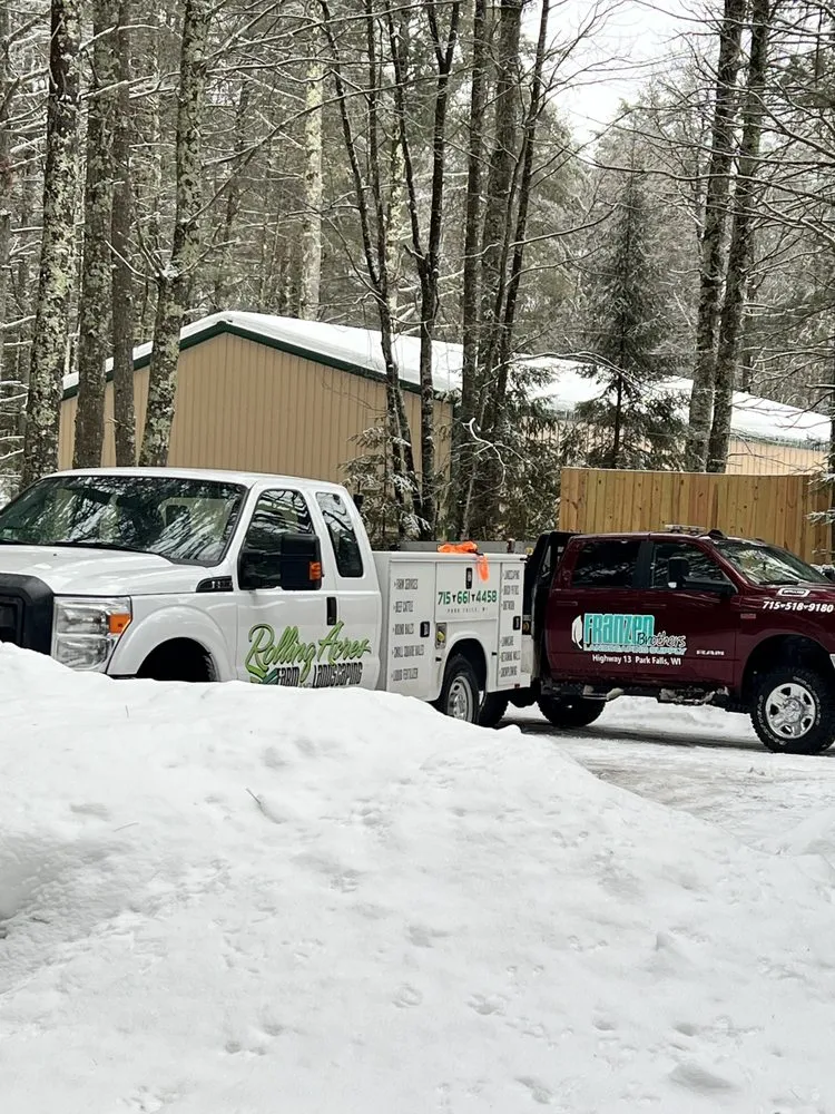 Custom yard maintenance with custom design in Park Falls, WI by Rolling Acres Farm and Landscaping