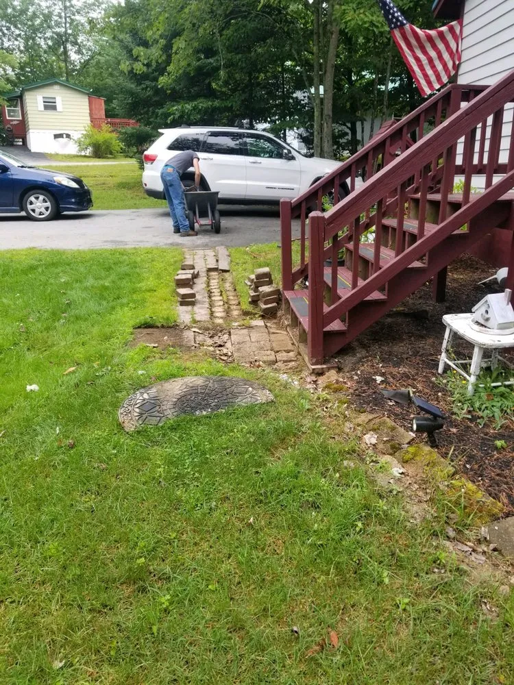 Custom landscape design in Concord, NH by Rolling Greens Landscaping & Property Maintenance