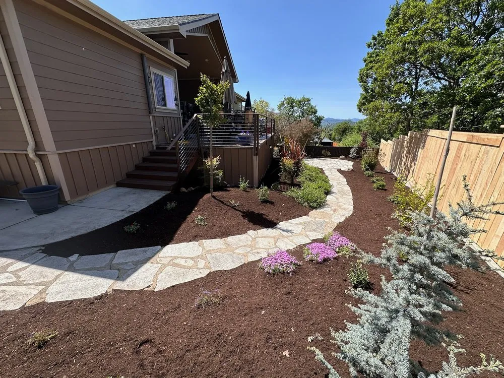 Expert outdoor landscaping for homes in White City, OR by Rolling Hills Landscape and Irrigation