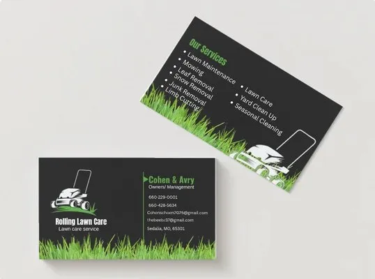 Rolling Lawn Care Logo